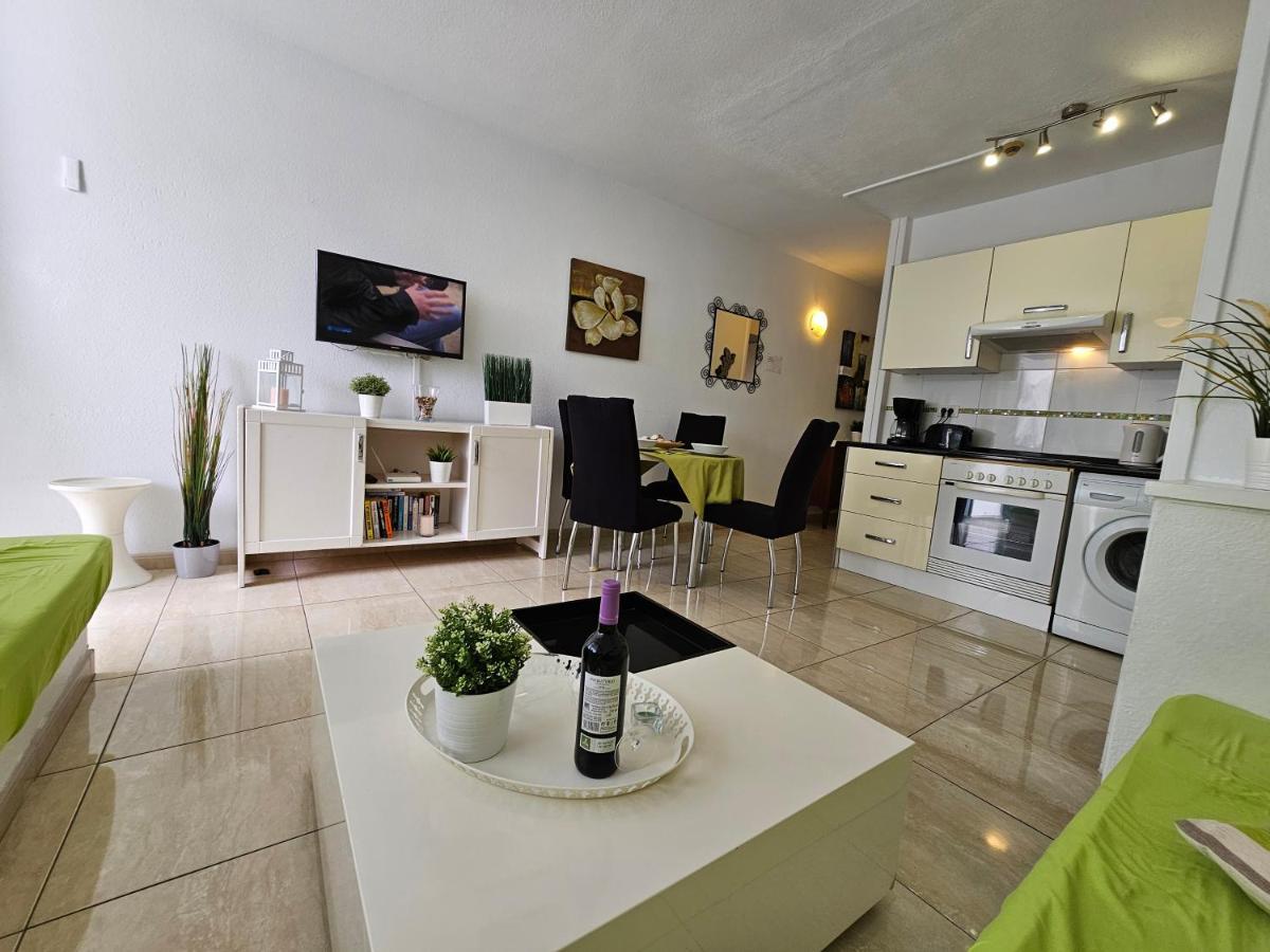 Casa Palmera 3 Only 150 Metres To The Beach, Heated Pool, Wifi, Sat-Tv, Balcony Arona  Exterior foto