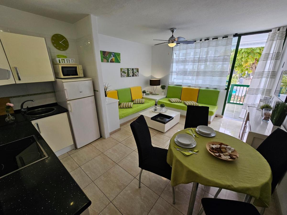 Casa Palmera 3 Only 150 Metres To The Beach, Heated Pool, Wifi, Sat-Tv, Balcony Arona  Exterior foto