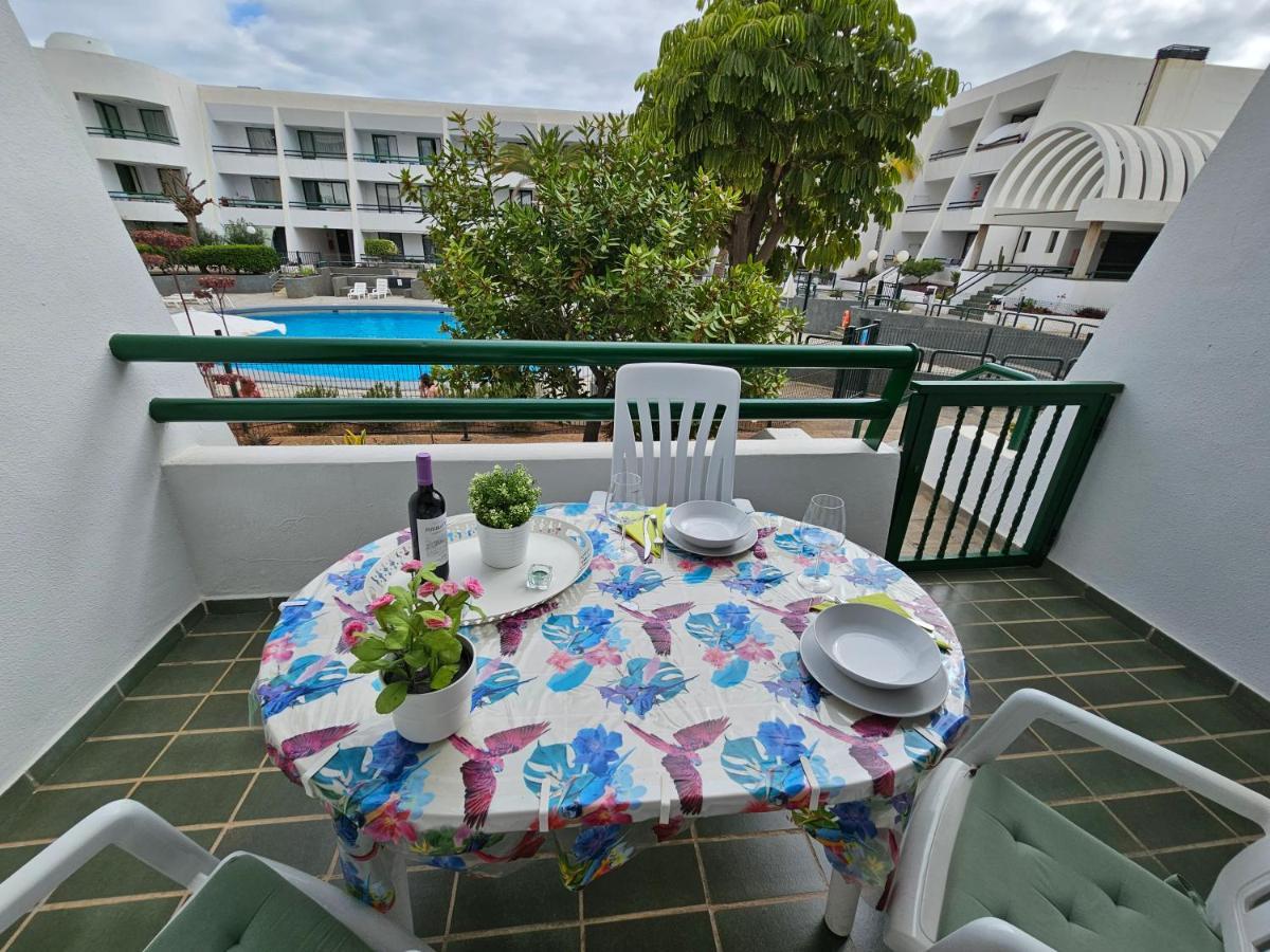 Casa Palmera 3 Only 150 Metres To The Beach, Heated Pool, Wifi, Sat-Tv, Balcony Arona  Exterior foto