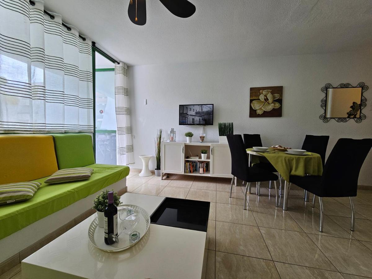 Casa Palmera 3 Only 150 Metres To The Beach, Heated Pool, Wifi, Sat-Tv, Balcony Arona  Exterior foto