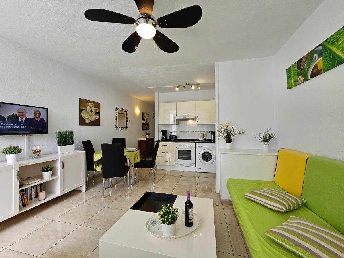 Casa Palmera 3 Only 150 Metres To The Beach, Heated Pool, Wifi, Sat-Tv, Balcony Arona  Exterior foto